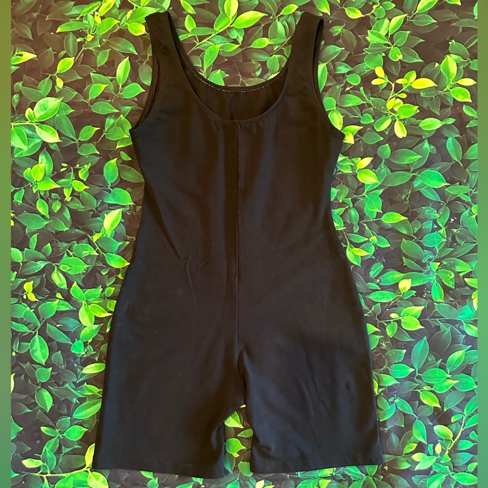Small Black Eurotard Bodysuit. Worn once.